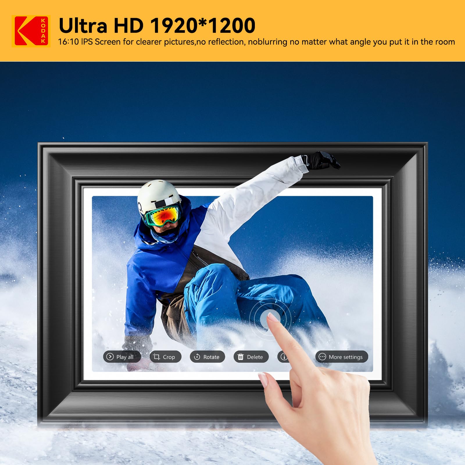 Amazon.com : KODAK 10.1 Inch WiFi Digital Picture Frame, 32G